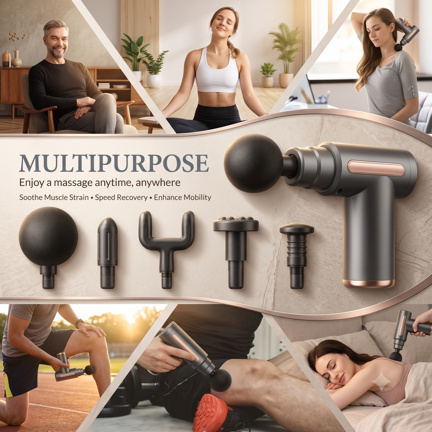 Portable Massage Gun – Har Jaga Sukoon